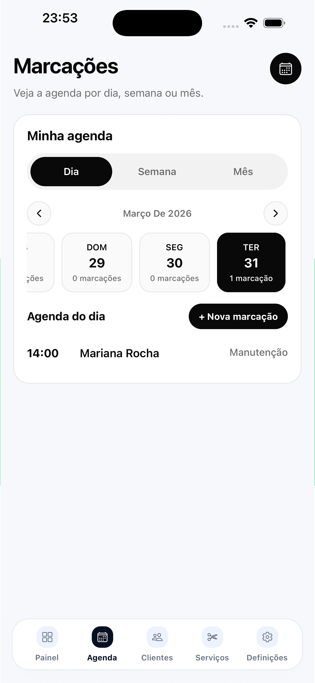 Screen perfil Surgena